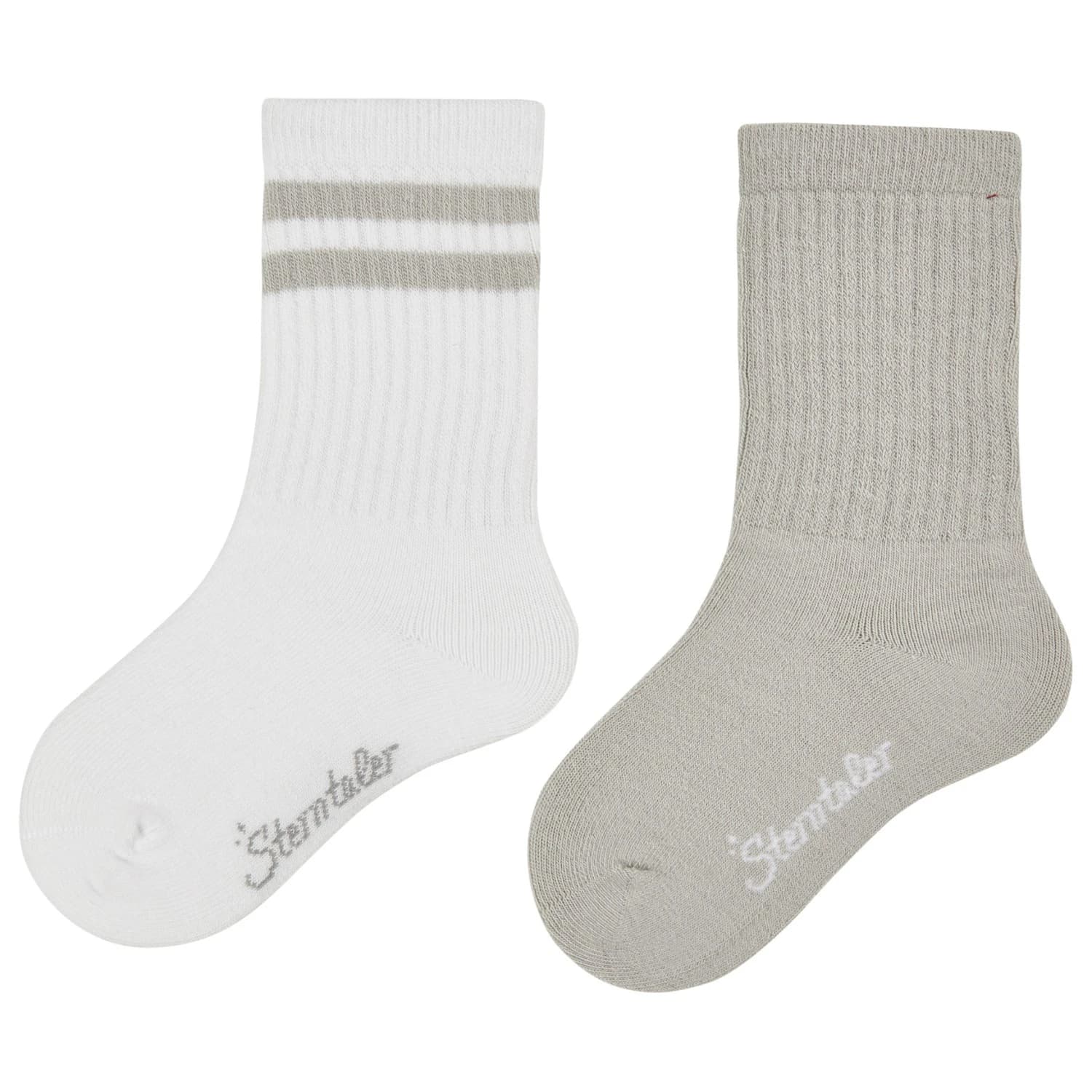 Детски спортни чорапи Sterntaler Kids' Socks DP Coolmax Ribbed Sports socks - Hellgrau Melange