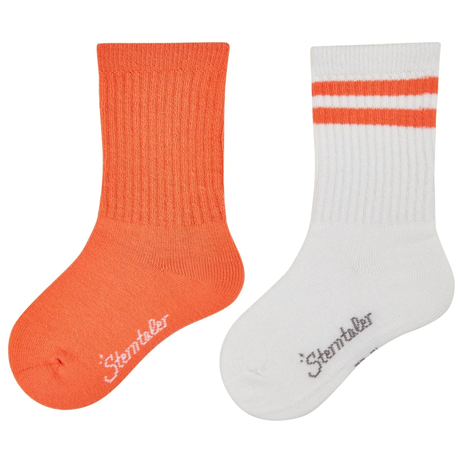 Детски спортни чорапи Sterntaler Kids' Socks DP Coolmax Ribbed Sports socks - Leuchtorange