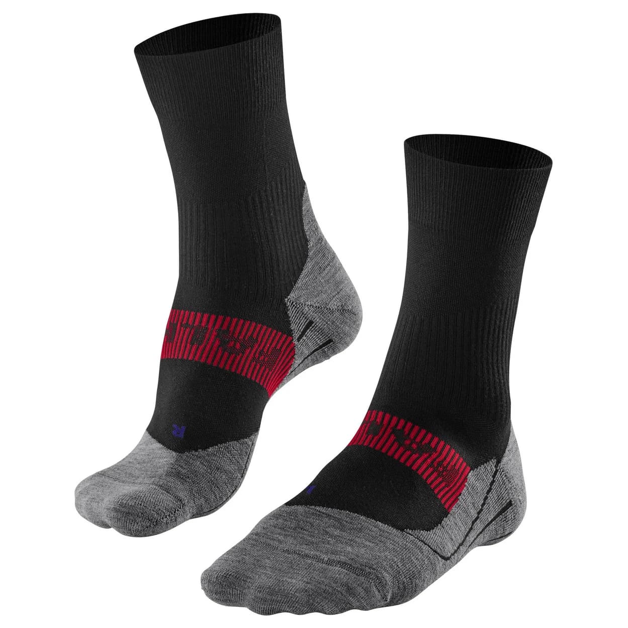 Мъжки чорапи за бягане Falke RU4 Endurance Cool Running socks - Black