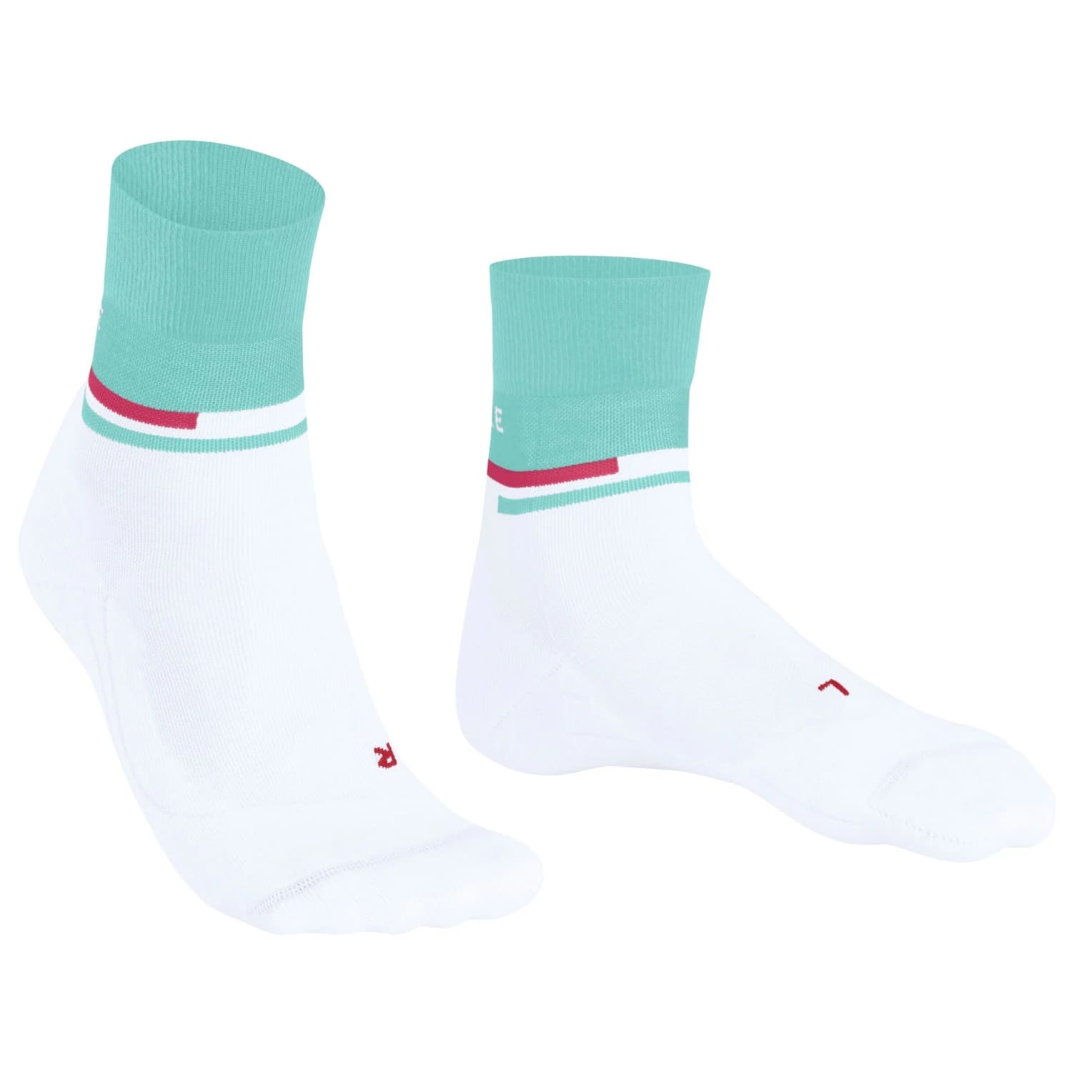 Дамски чорапи за бягане Falke Women's RU Compression Stabilizing Running socks - White