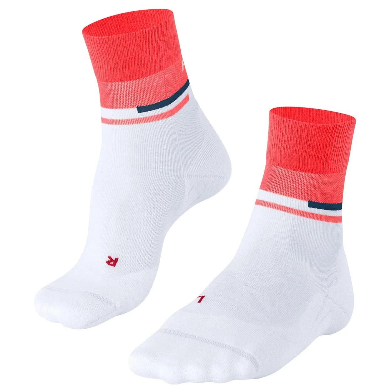 Дамски чорапи за бягане Falke Women's RU Compression Stabilizing Running socks - White / Mix