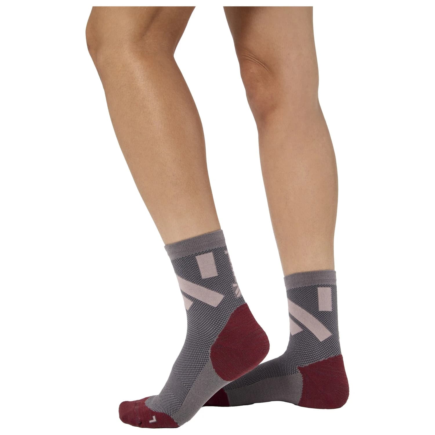 Чорапи за бягане NNormal Race Sock Running socks - Purple