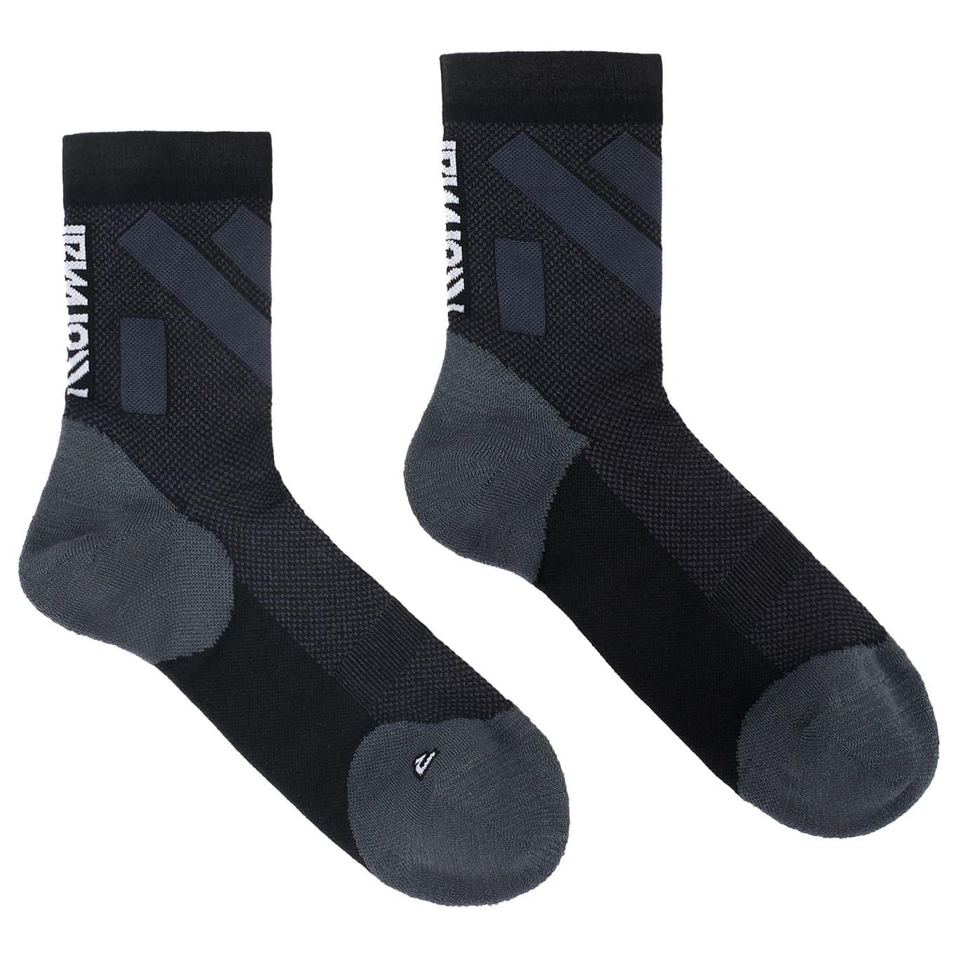 Чорапи за бягане NNormal Race Sock Low Cut Running socks - Black