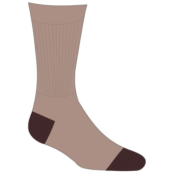 Чорапи за колоездене 7mesh Gravity Sock Cycling socks - Mocha