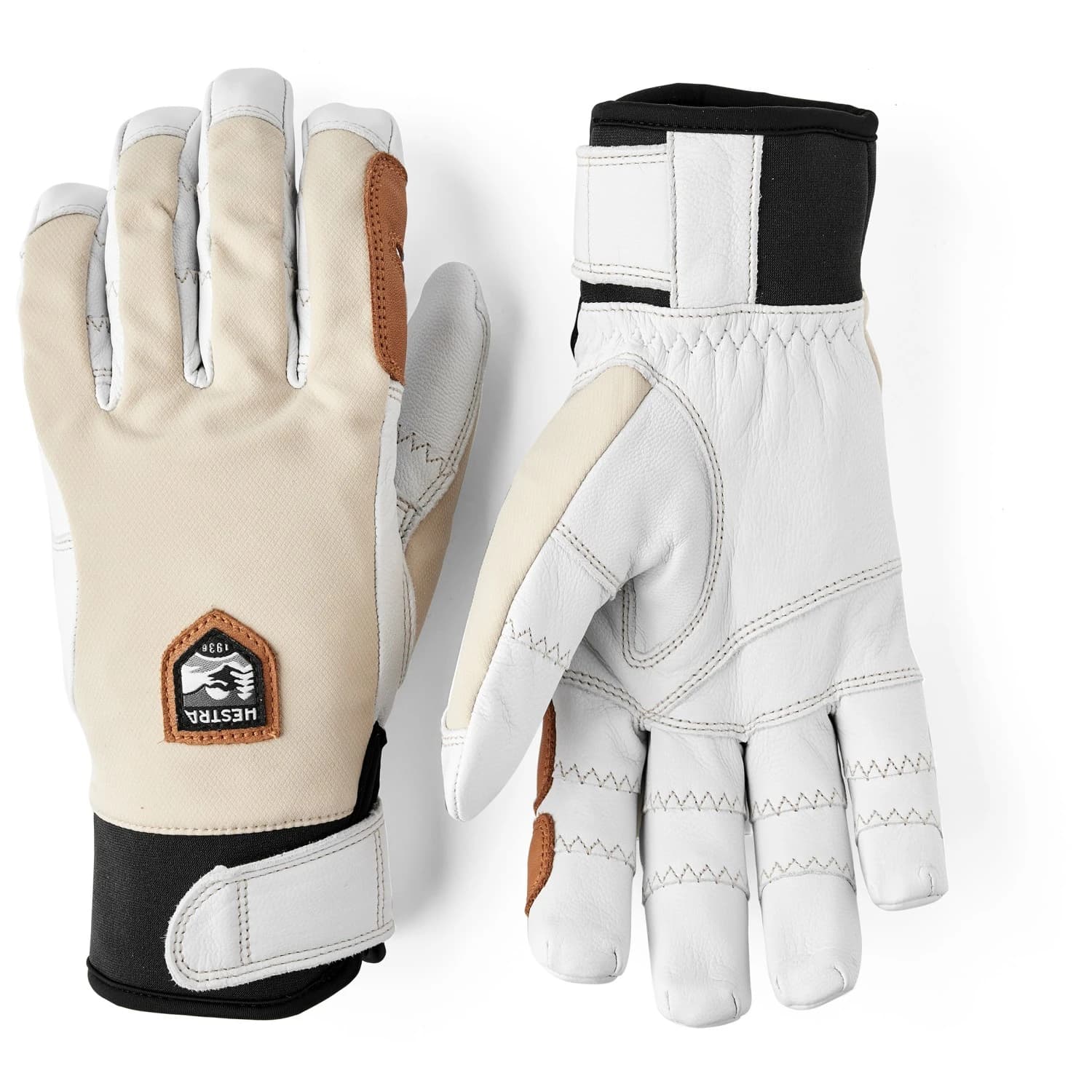 Ръкавици Hestra Ergo Grip Active 5 Finger Gloves - Beige / Offwhite