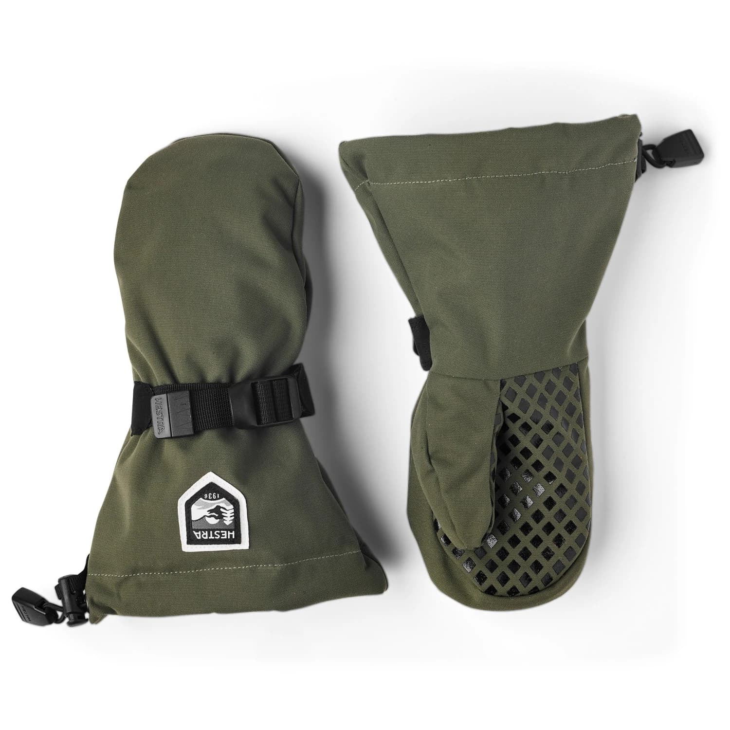 Детски ръкавици Hestra Kid's Fjellvotten Mitt Gloves - Olive