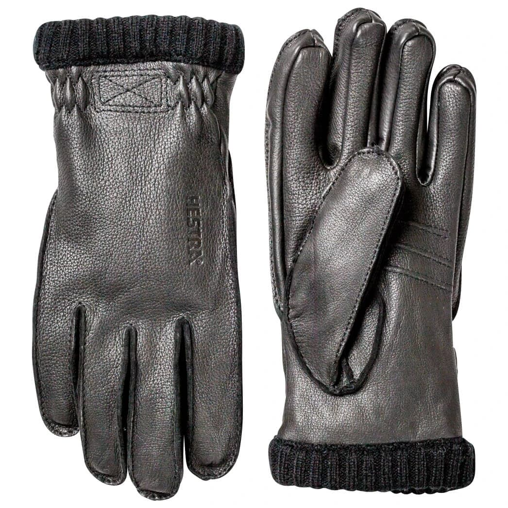 Ръкавици Hestra Deerskin Primaloft Rib Gloves - Black