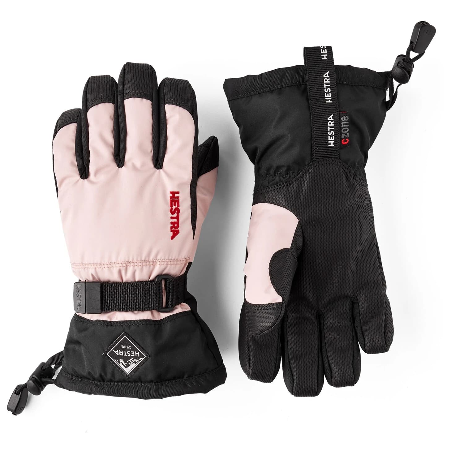 Ръкавици Hestra Gauntlet Czone Junior 5 Finger Gloves - Parfait / Black