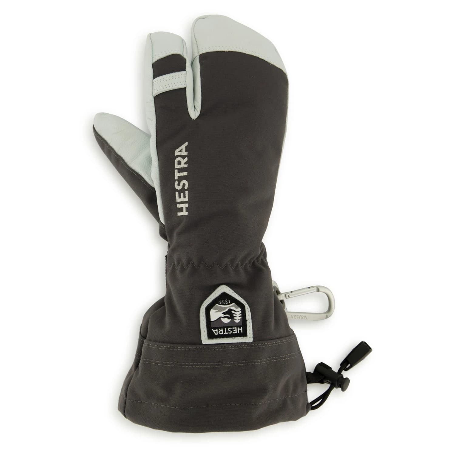 Ръкавици Hestra Army Leather Heli Ski 3 Finger Gloves - Grey