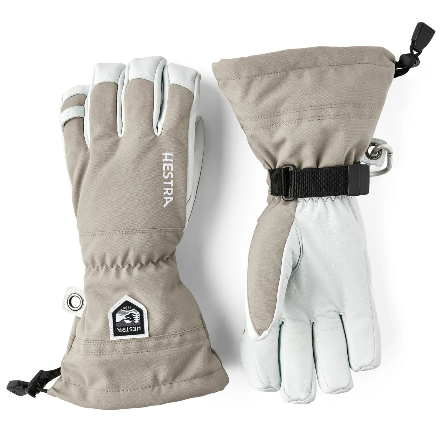 Ръкавици Hestra Army Leather Heli Ski 5 Finger Gloves - Khaki
