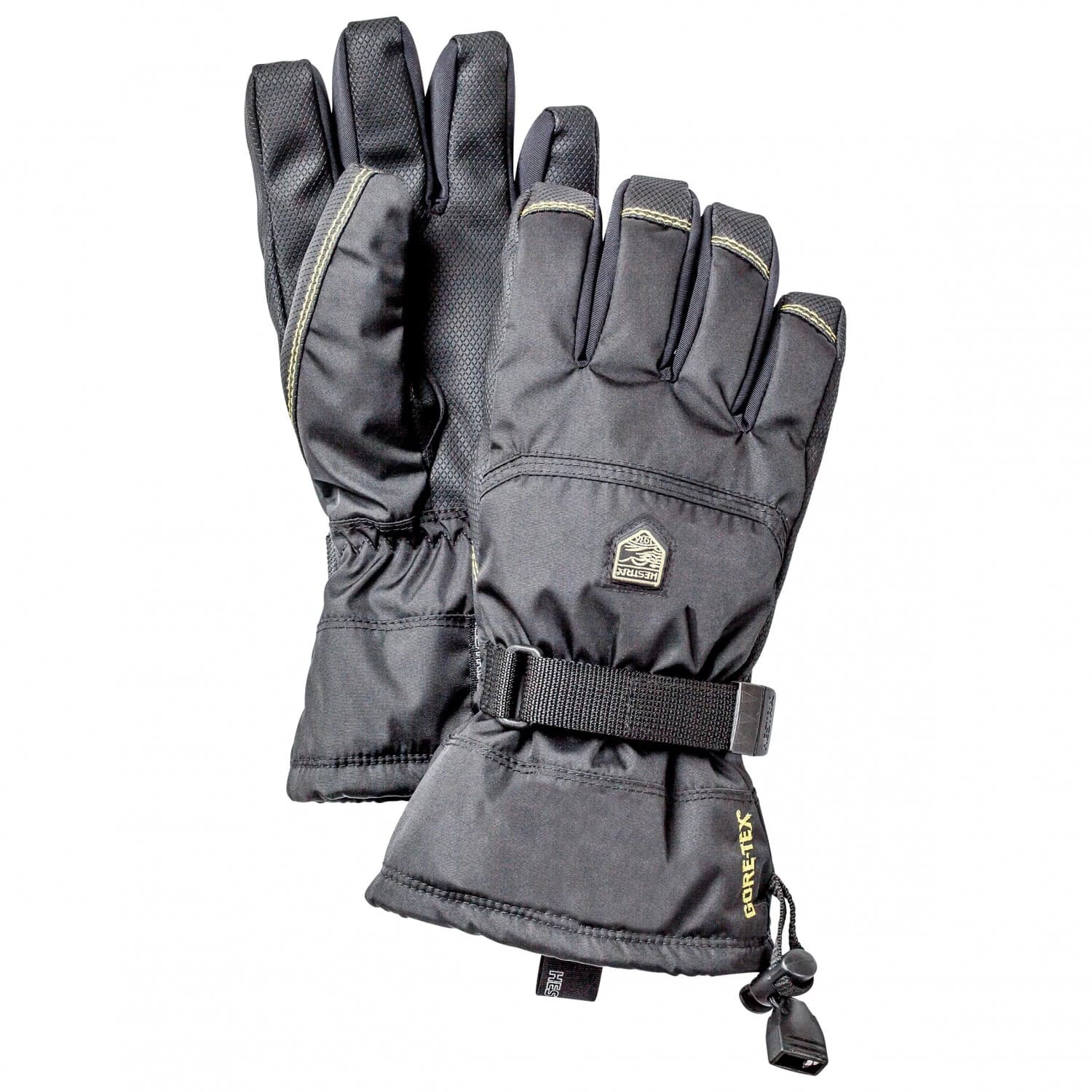 Детски ръкавици Hestra Kid's GORE-TEX Gauntlet Gloves - Black