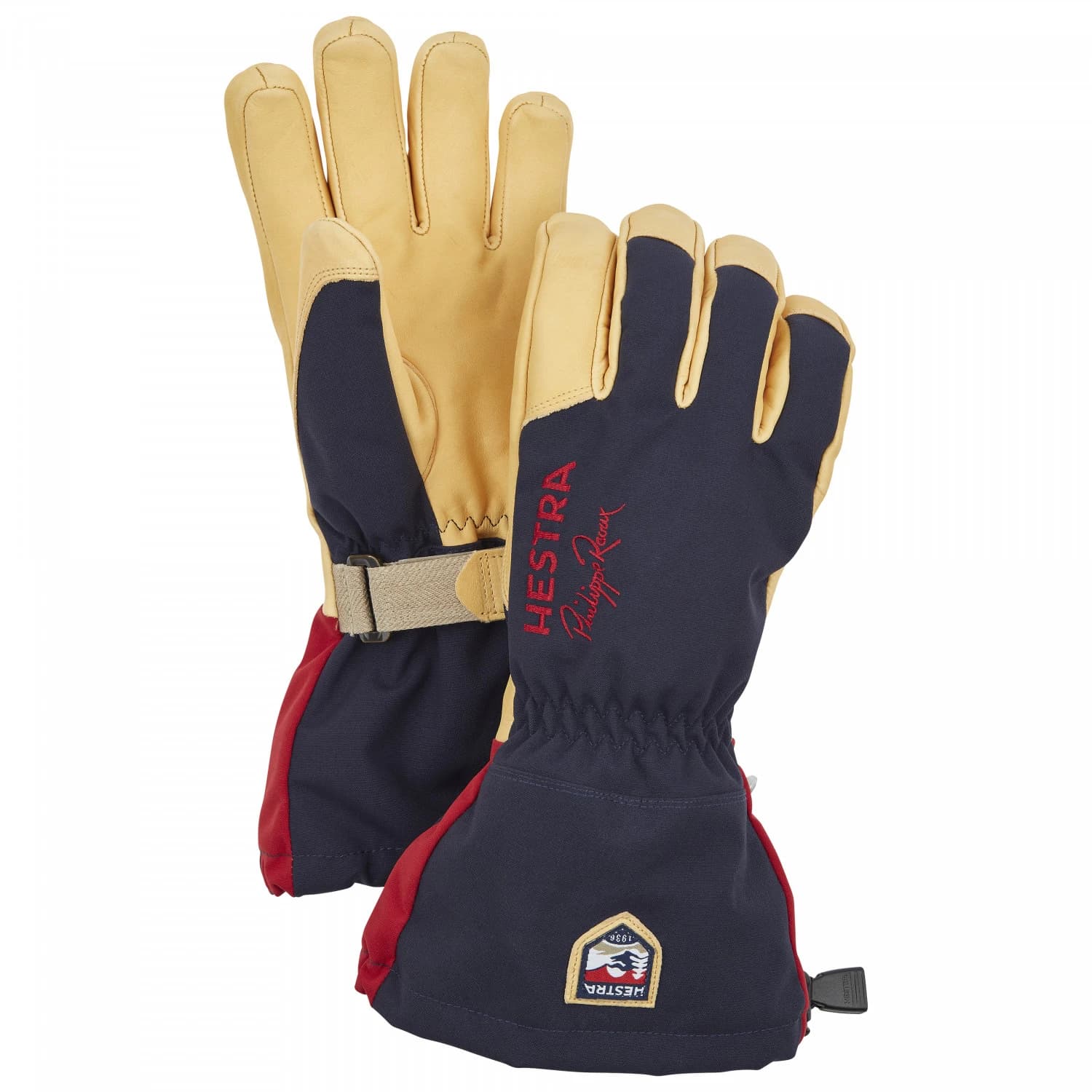 Ръкавици Hestra Philippe Raoux Classic 5 Finger Gloves - Navy