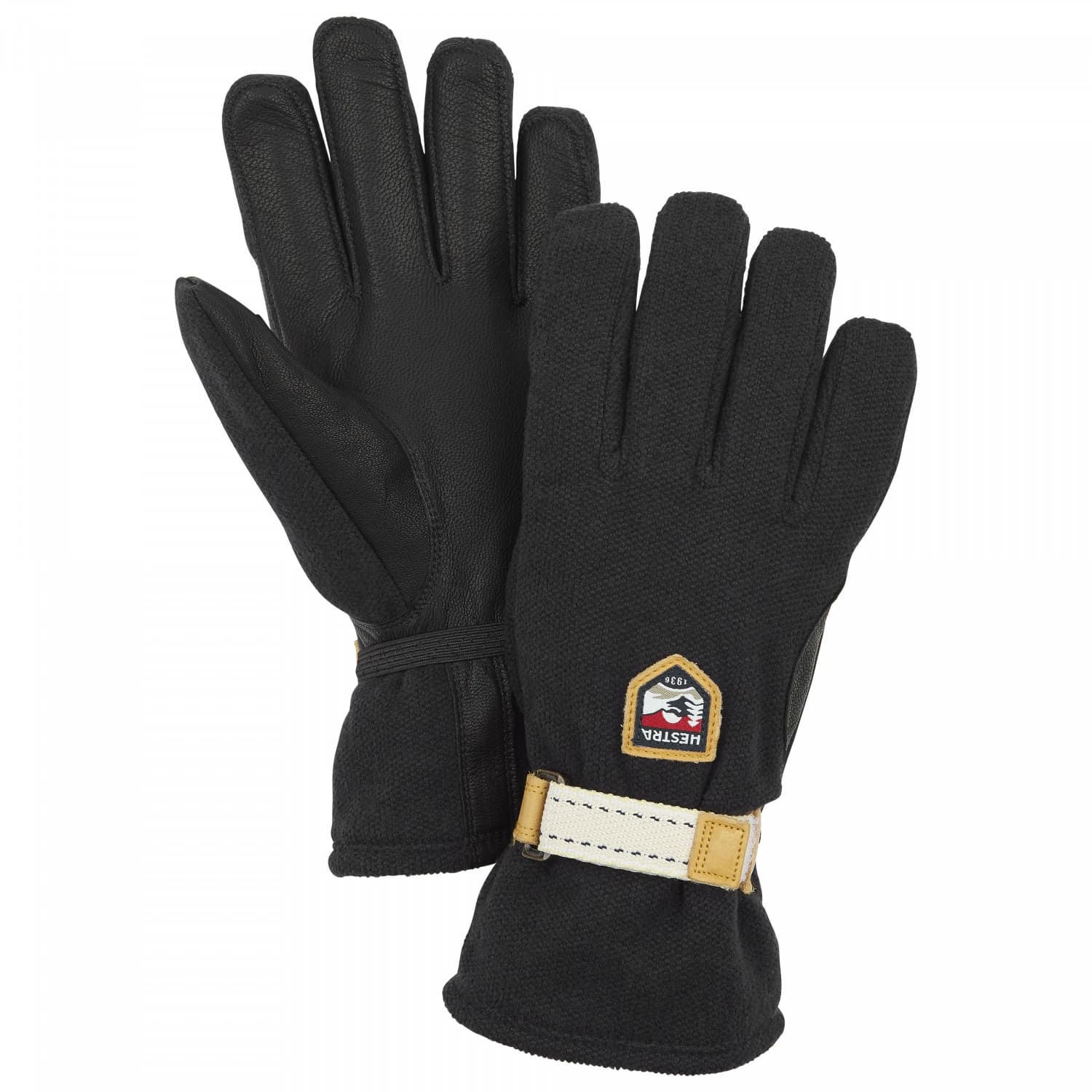 Ръкавици Hestra Windstopper Tour 5 Finger Gloves - Black