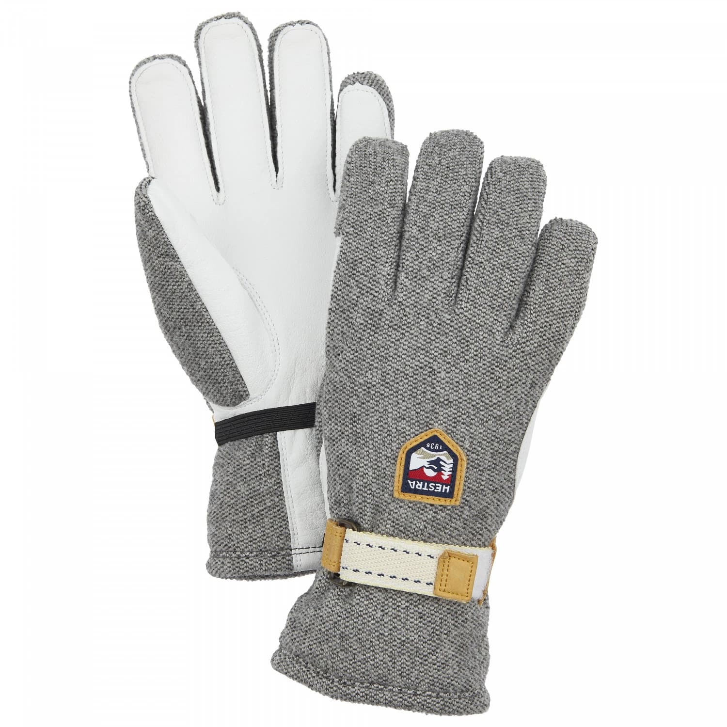 Ръкавици Hestra Windstopper Tour 5 Finger Gloves - Natural Grey