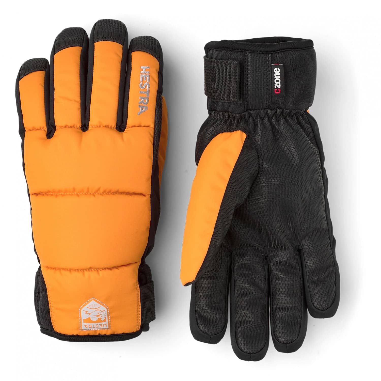Ръкавици Hestra Czone Frost Primaloft 5 Finger Gloves - Orange