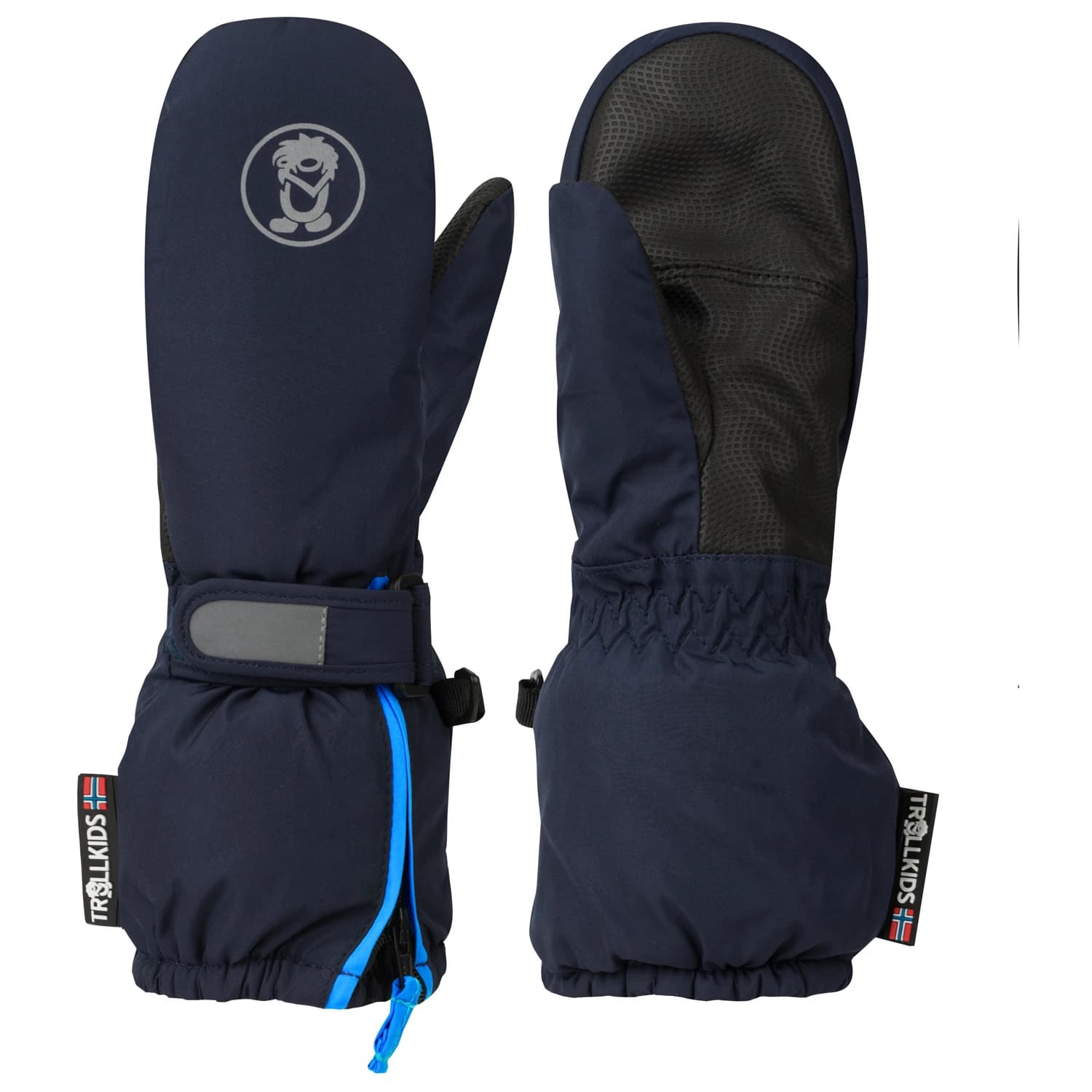 Детски ръкавици Trollkids Kid's Troll Mitten XT Gloves - Navy / Medium Blue