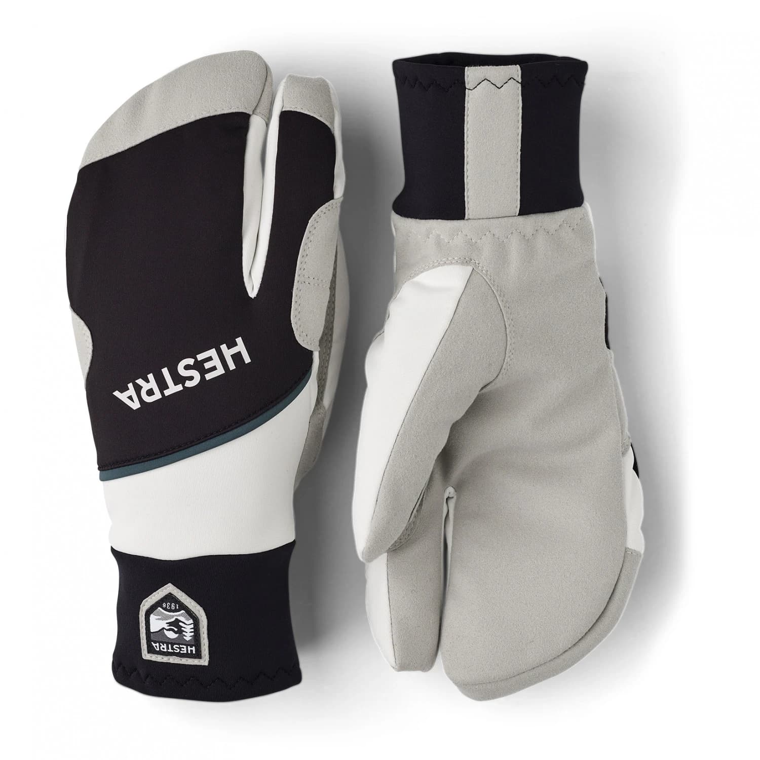 Ръкавици Hestra Comfort Tracker 3 Finger Gloves - Black / Ivory