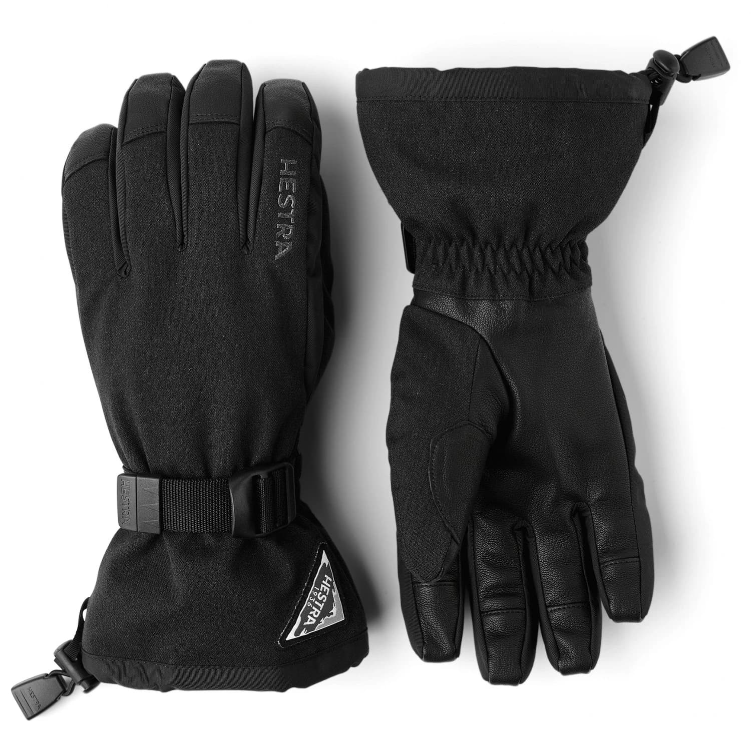 Ръкавици Hestra Powder Gauntlet 5 Finger Gloves - Black