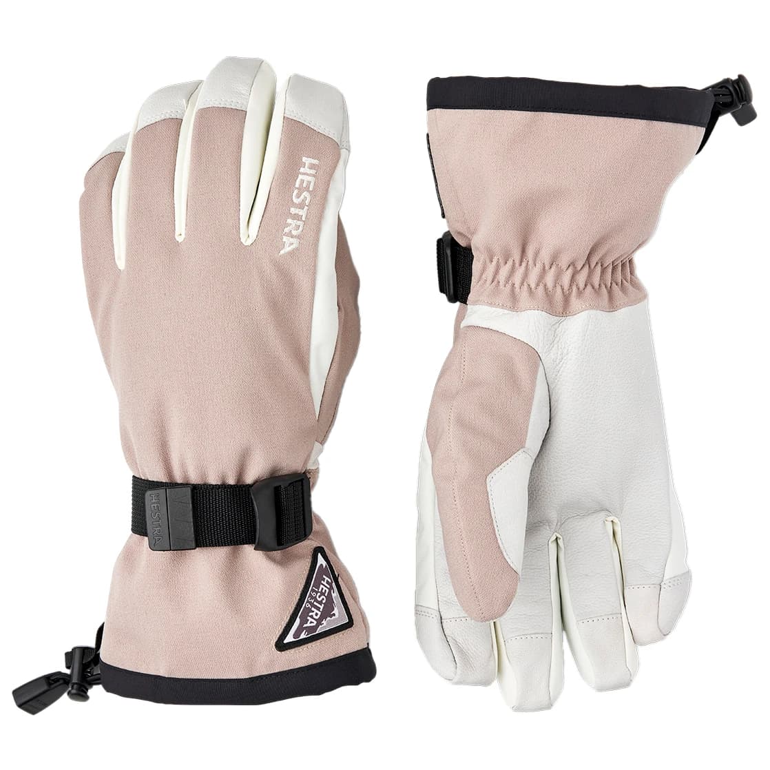 Ръкавици Hestra Powder Gauntlet 5 Finger Gloves - Beige