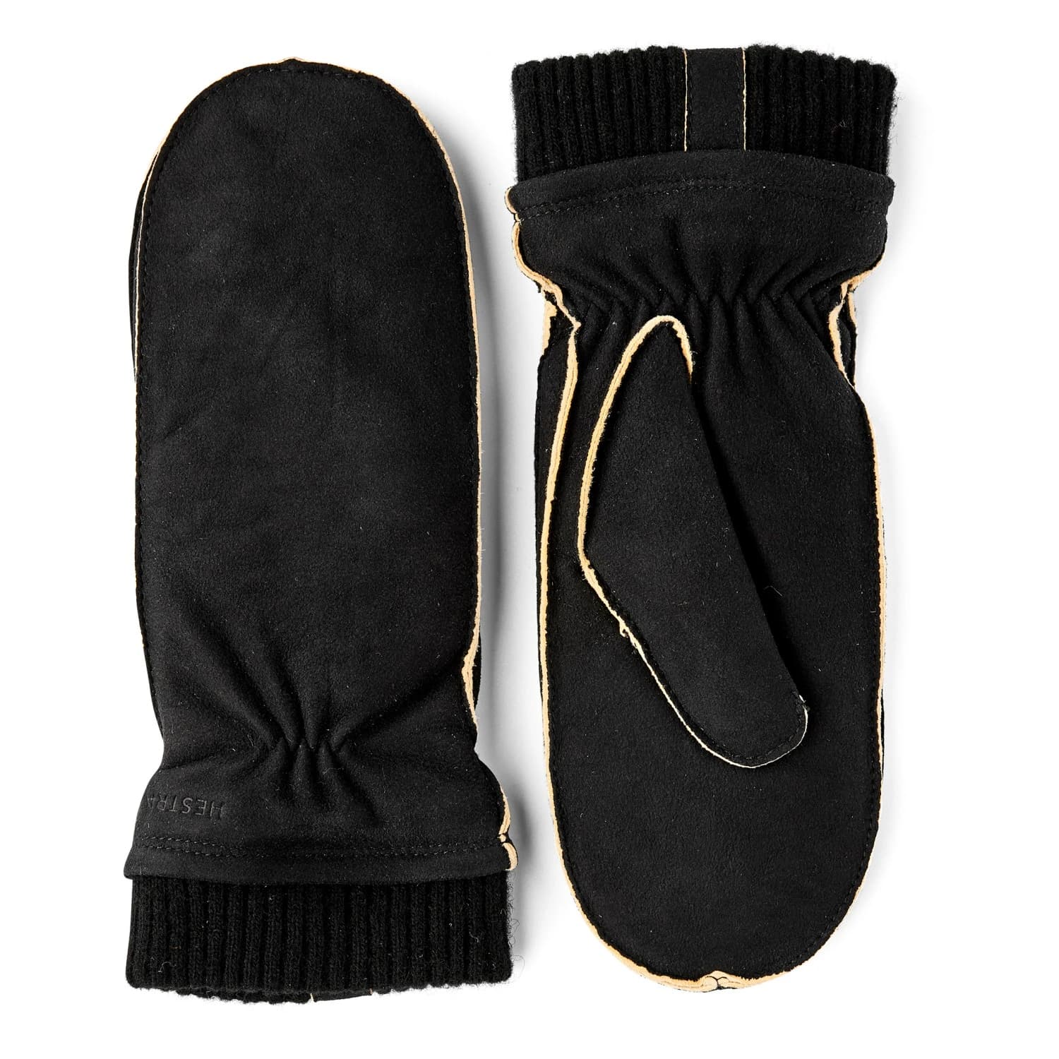 Дамски ръкавици Hestra Women's Nora Chamois Mitt Gloves - Black