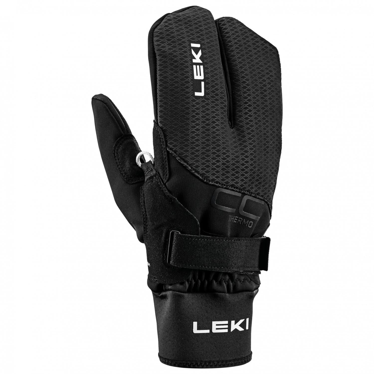 Ръкавици Leki CC Thermo Shark Lobster (2+2) Gloves - Black