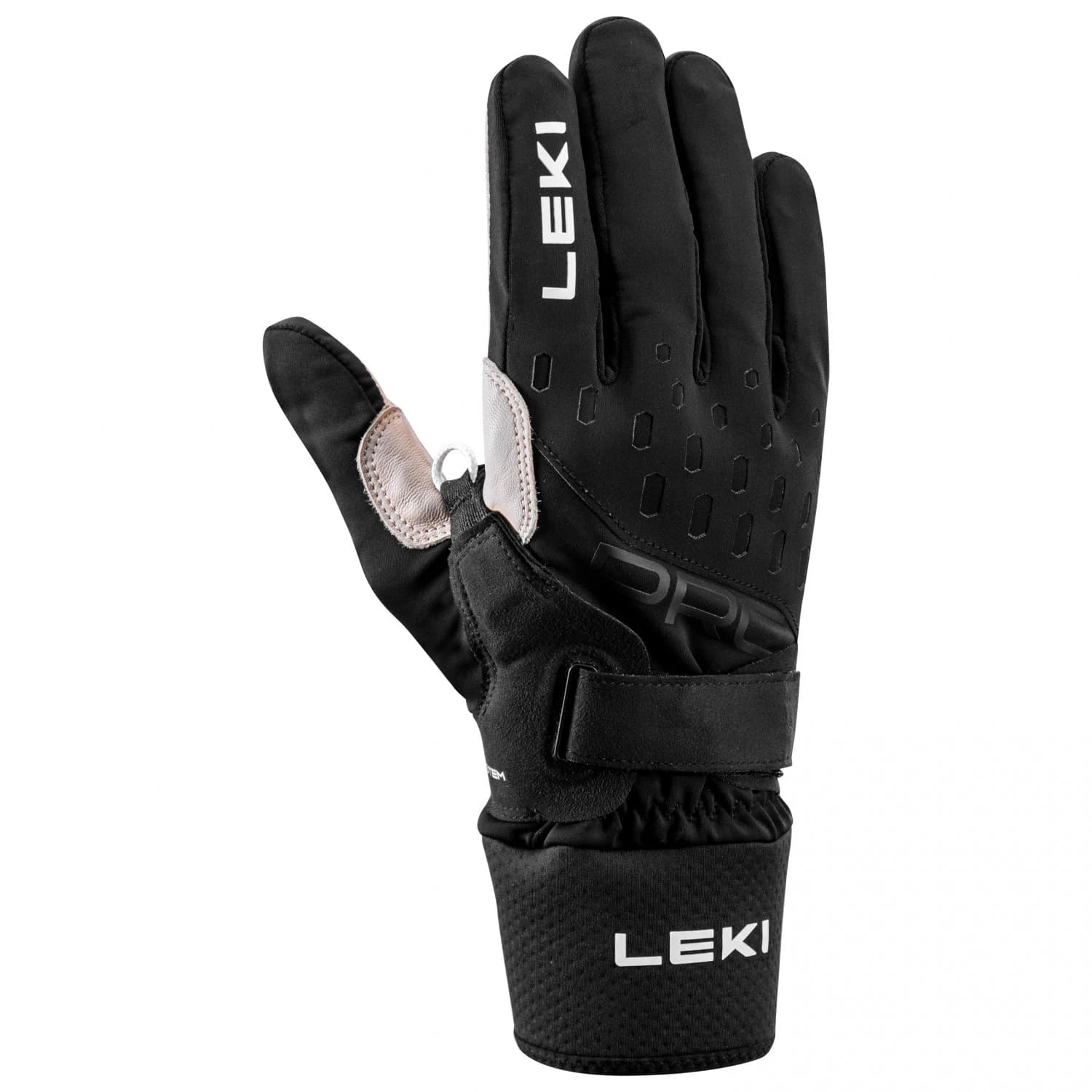 Ръкавици Leki PRC Premium Shark Gloves - Black / Sand