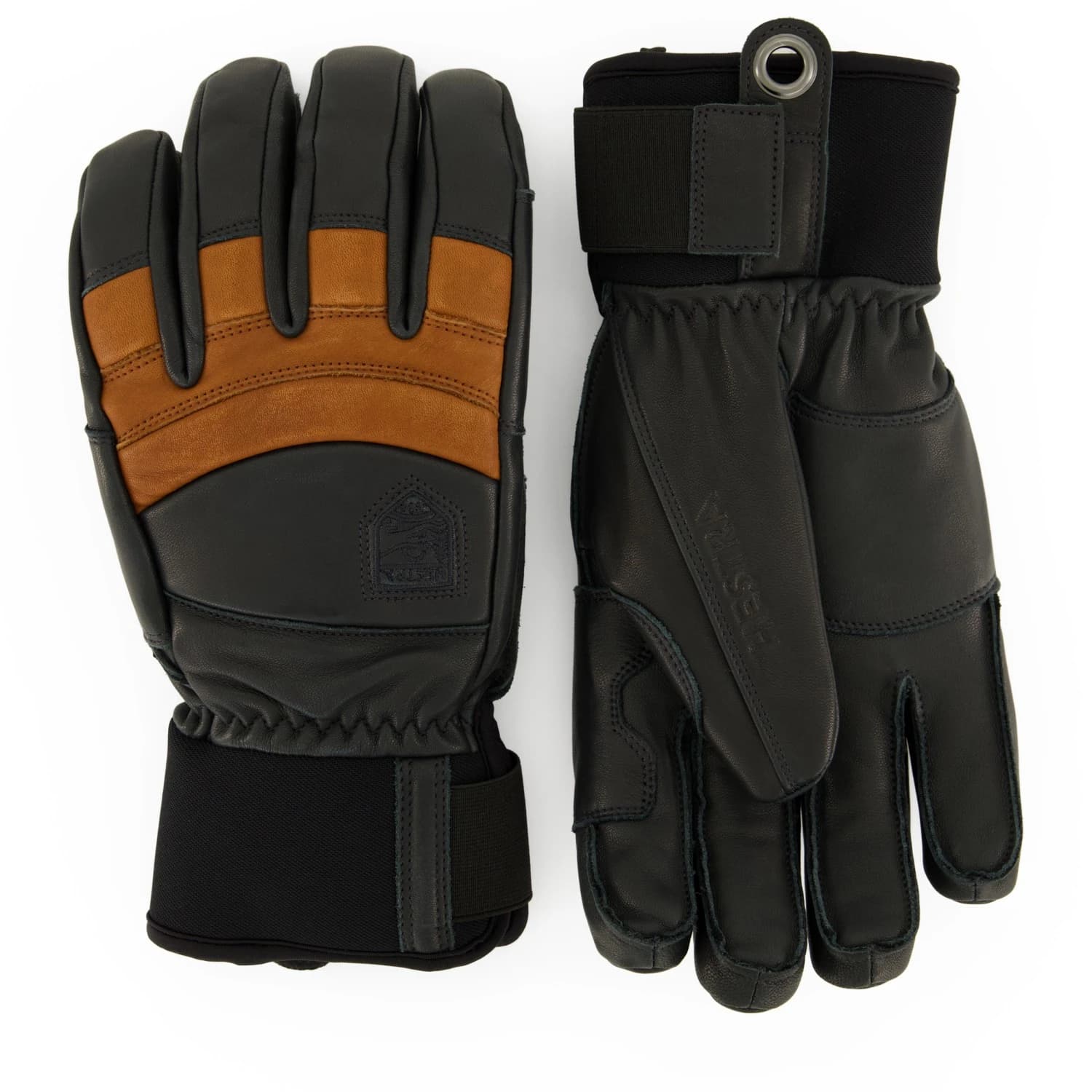 Ръкавици Hestra Fall Line 5 Finger Gloves - Navy / Brown