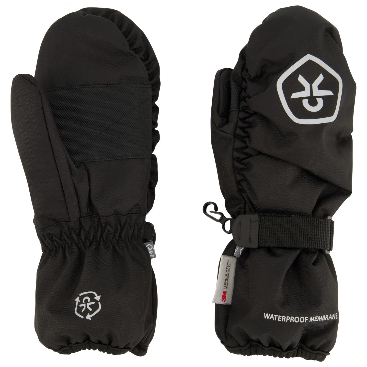 Детски ръкавици Color Kids Kid's Mittens Waterproof Recycled Gloves - Black