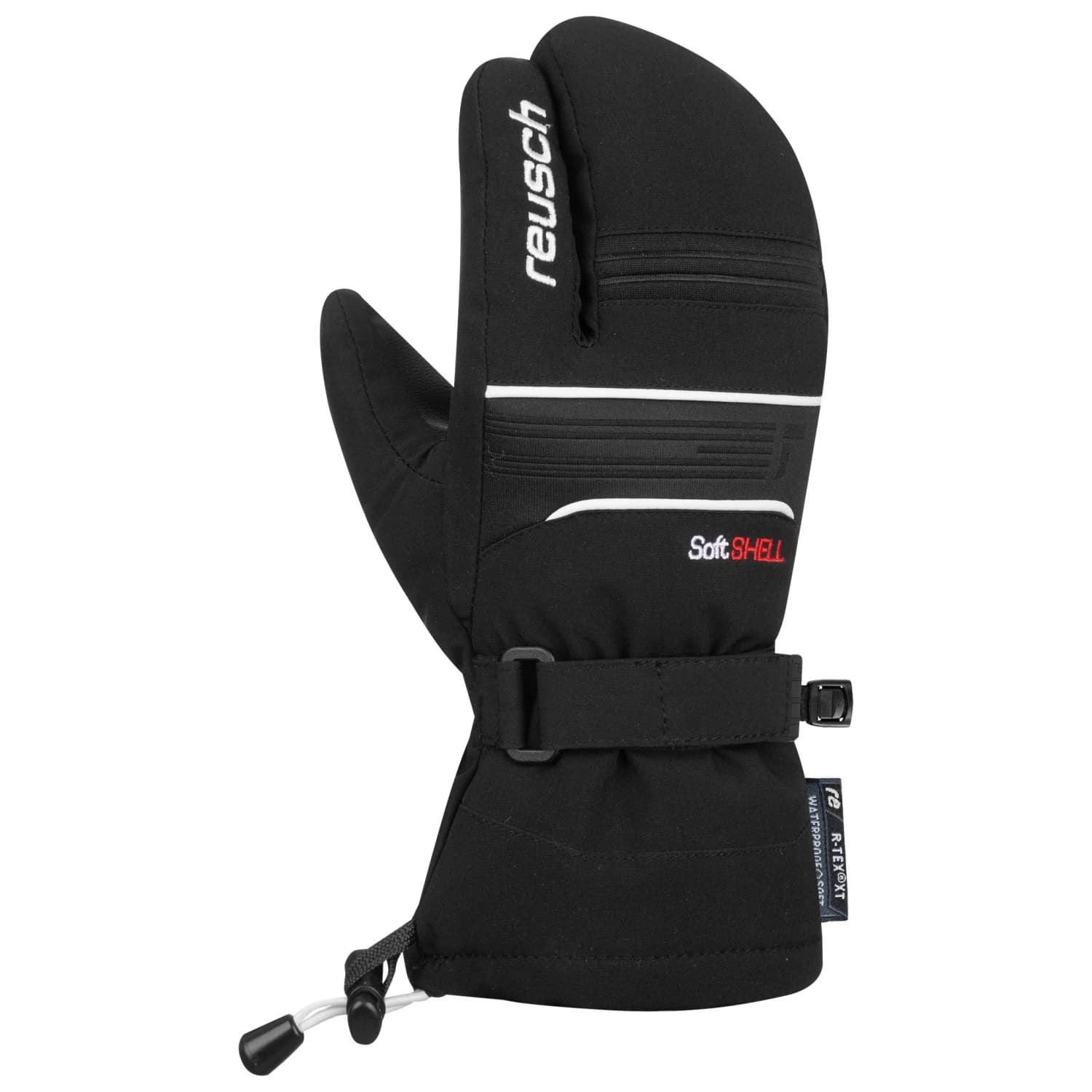 Детски ръкавици Reusch Kid's Kondor R-TEX XT Lobster Gloves - Black / White