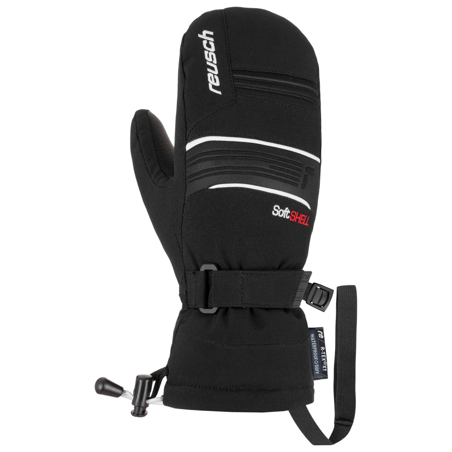 Детски ръкавици Reusch Kid's Kondor R-TEX XT Mitten Gloves - Black / White