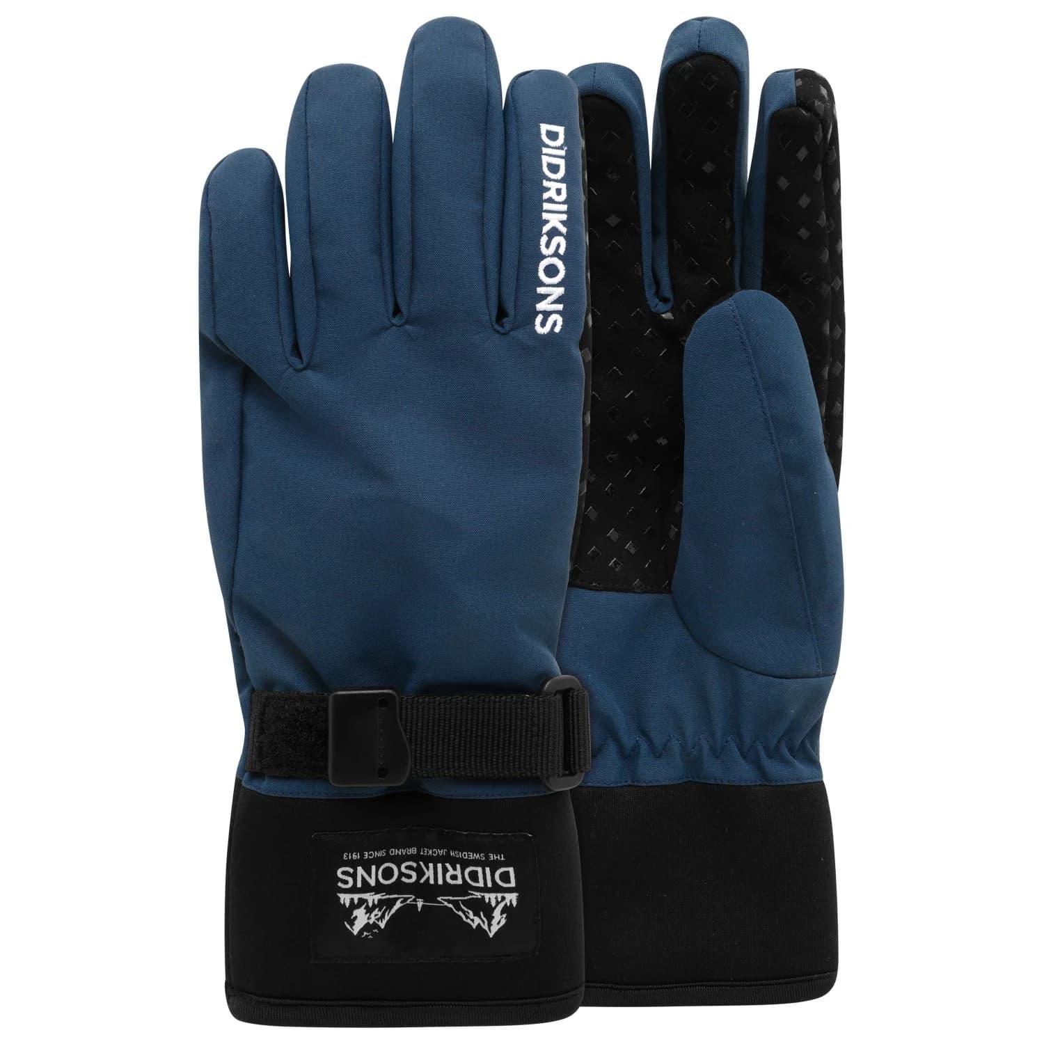 Детски ръкавици Didriksons Kid's Lovas Five Finger Glove 2 Gloves - Mountain Blue