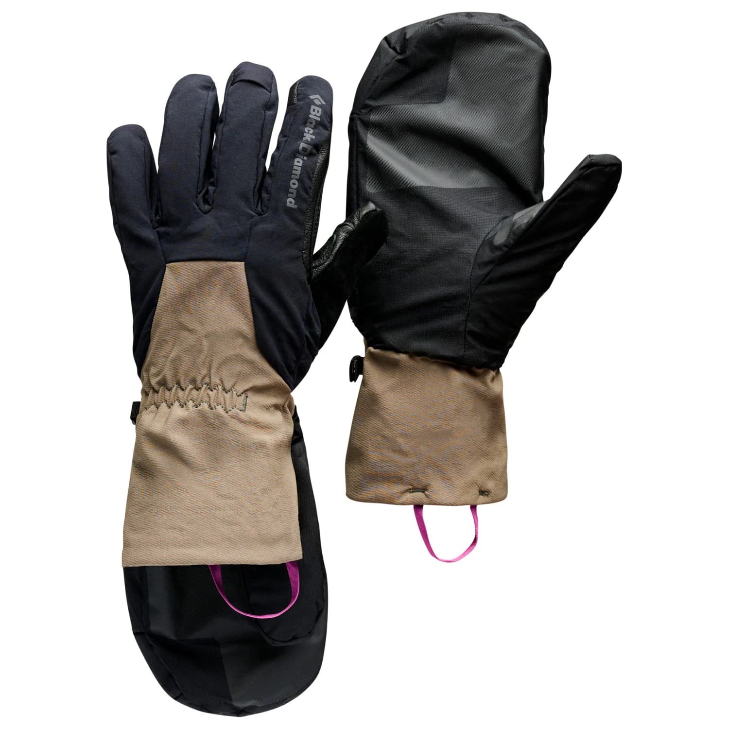 Ръкавици Black Diamond Cirque Gloves - Black / Walnut