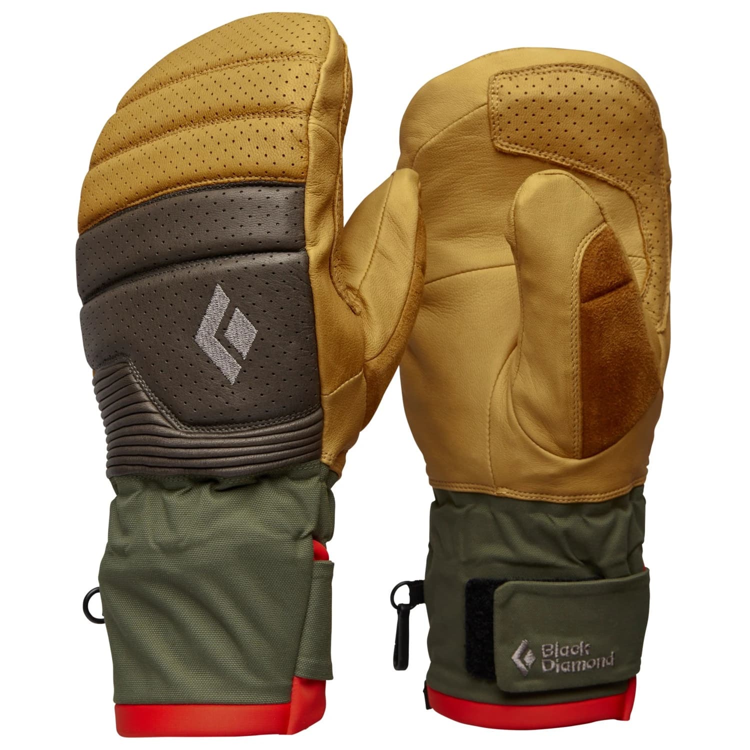Ръкавици Black Diamond Progression Mitts Gloves - Beeswax / Walnut