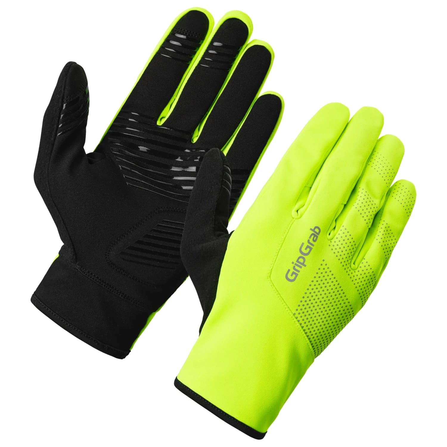 Ръкавици GripGrab Ride 2 Windproof Spring-Autumn Gloves - Yellow Hi-Vis