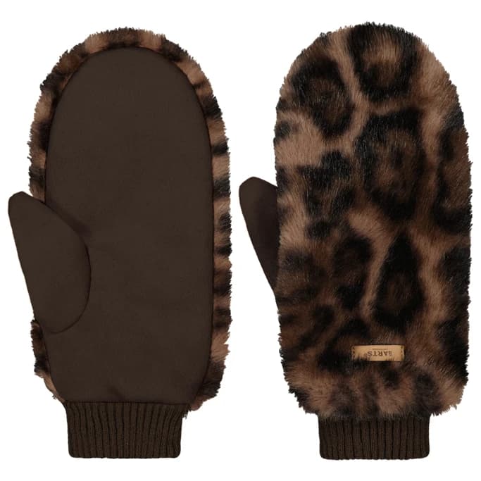 Ръкавици Barts Women's Fur Mitts Gloves - Print Brown II