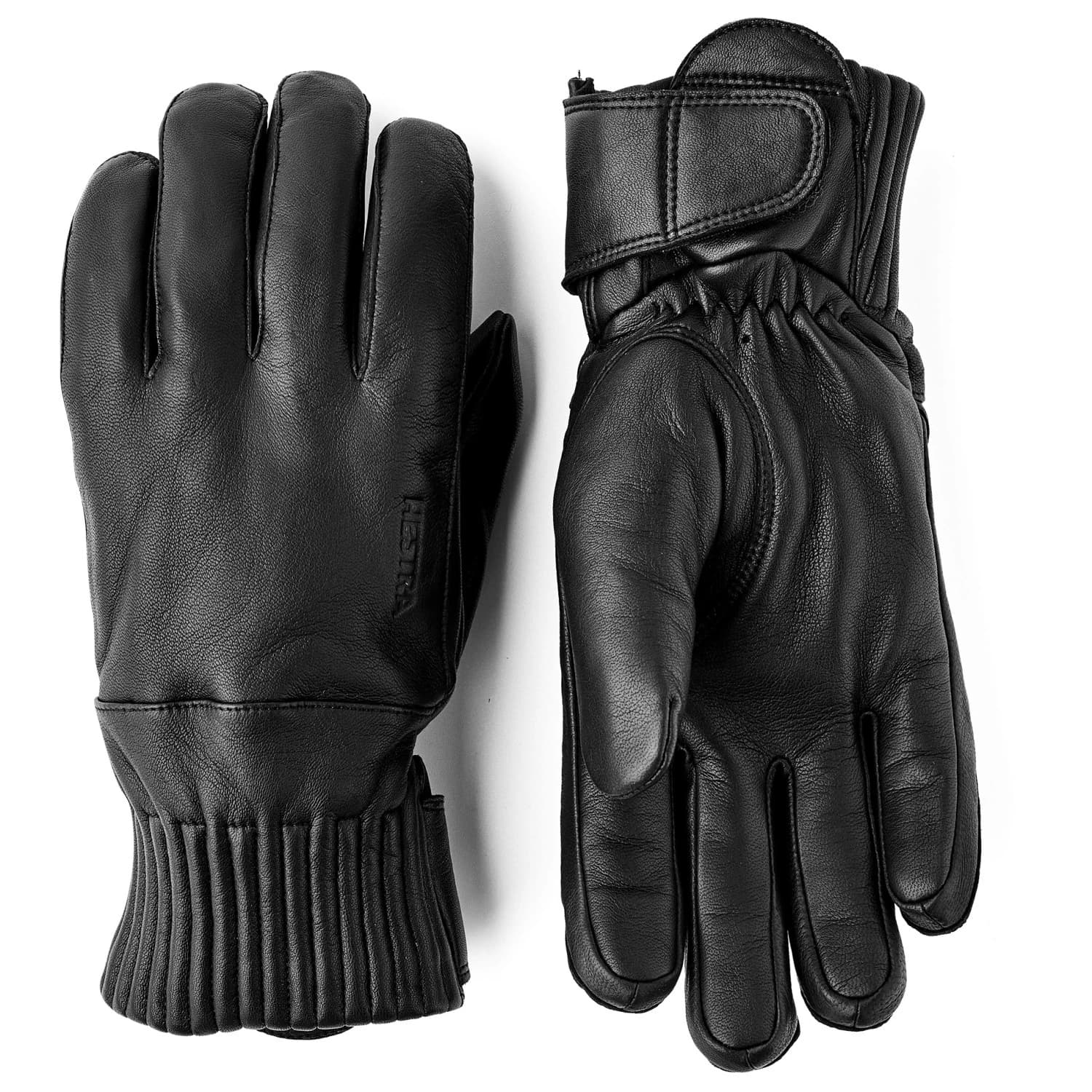 Ръкавици Hestra Idre Wool 5 Finger Gloves - Black