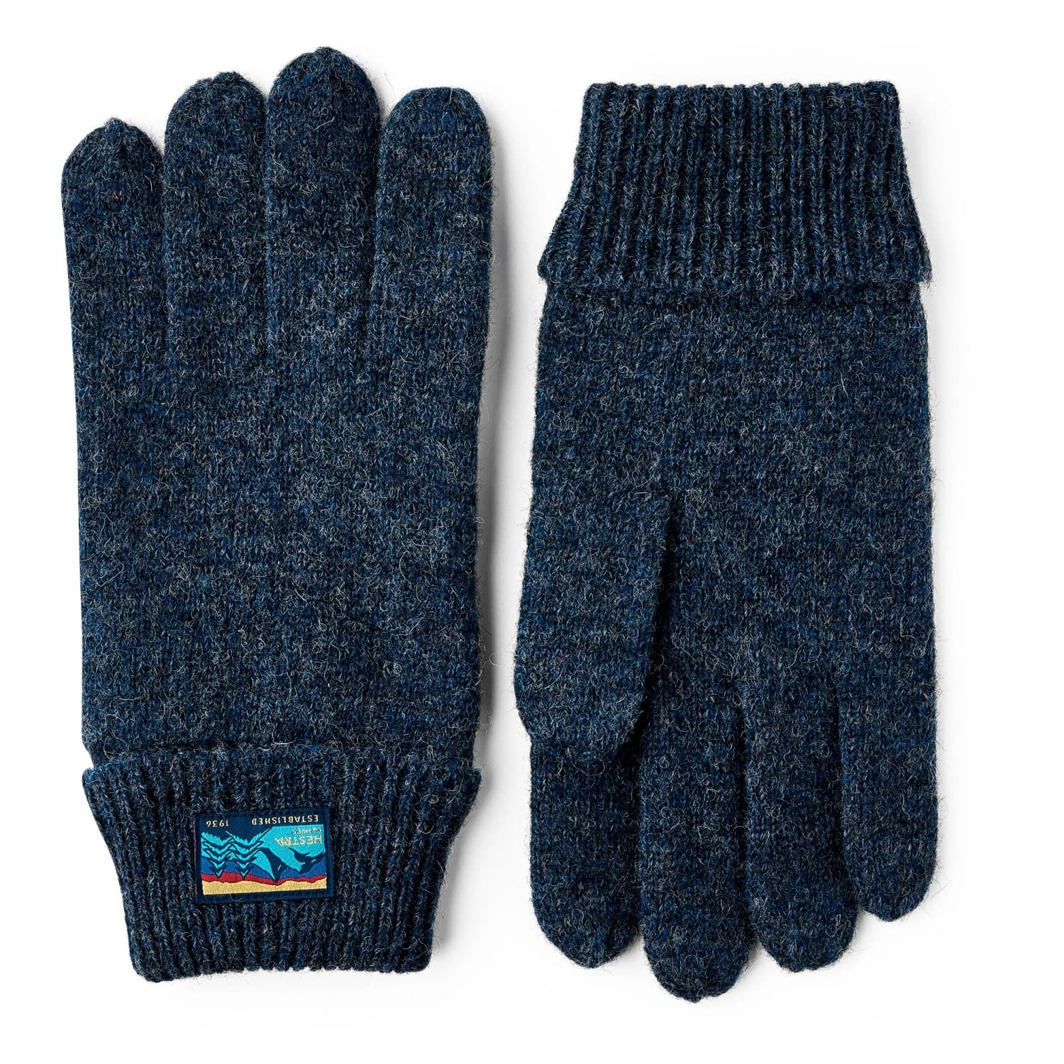 Ръкавици Hestra Raggwool Glove - Navy