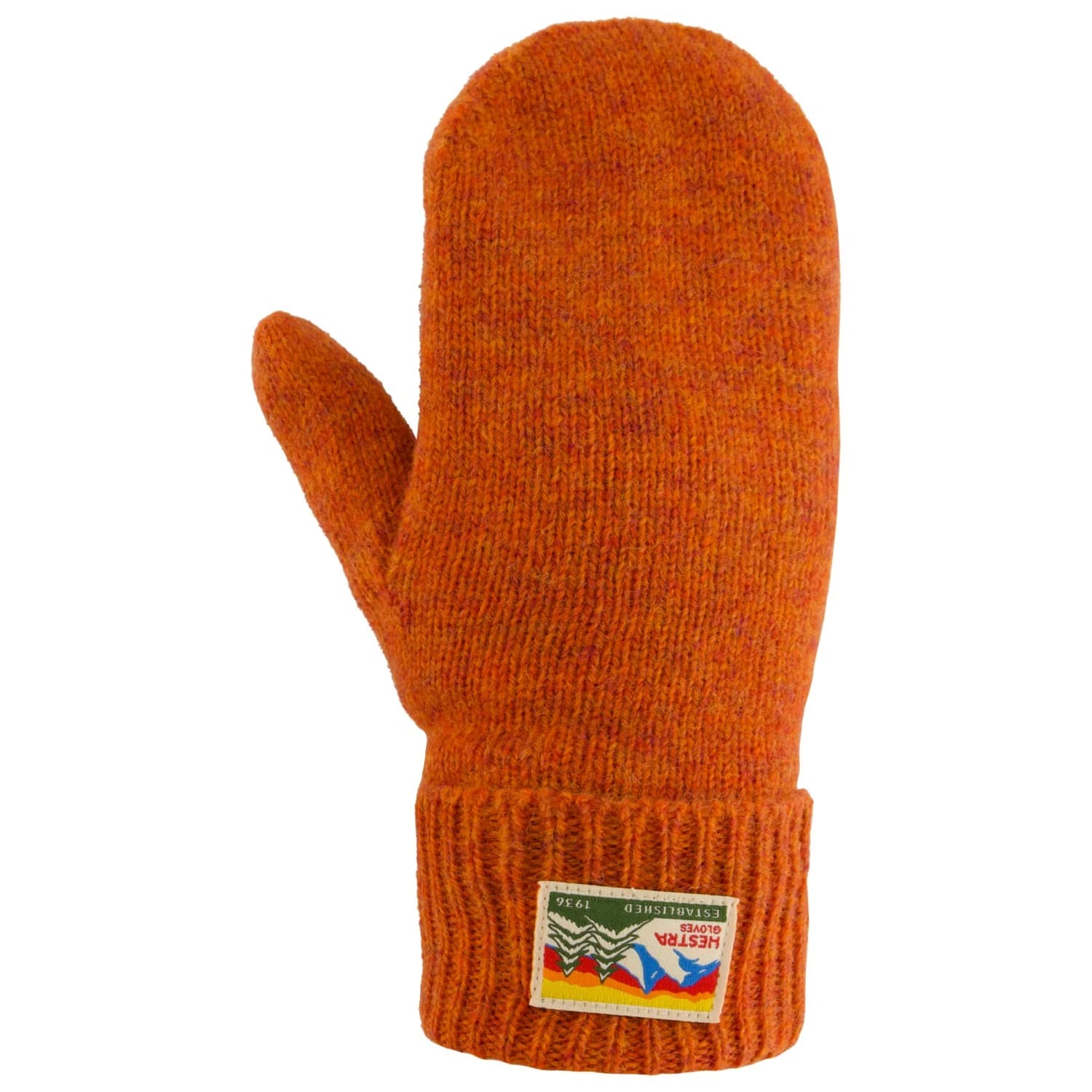 Ръкавици Hestra Raggwool Mitt Gloves - Brick Red