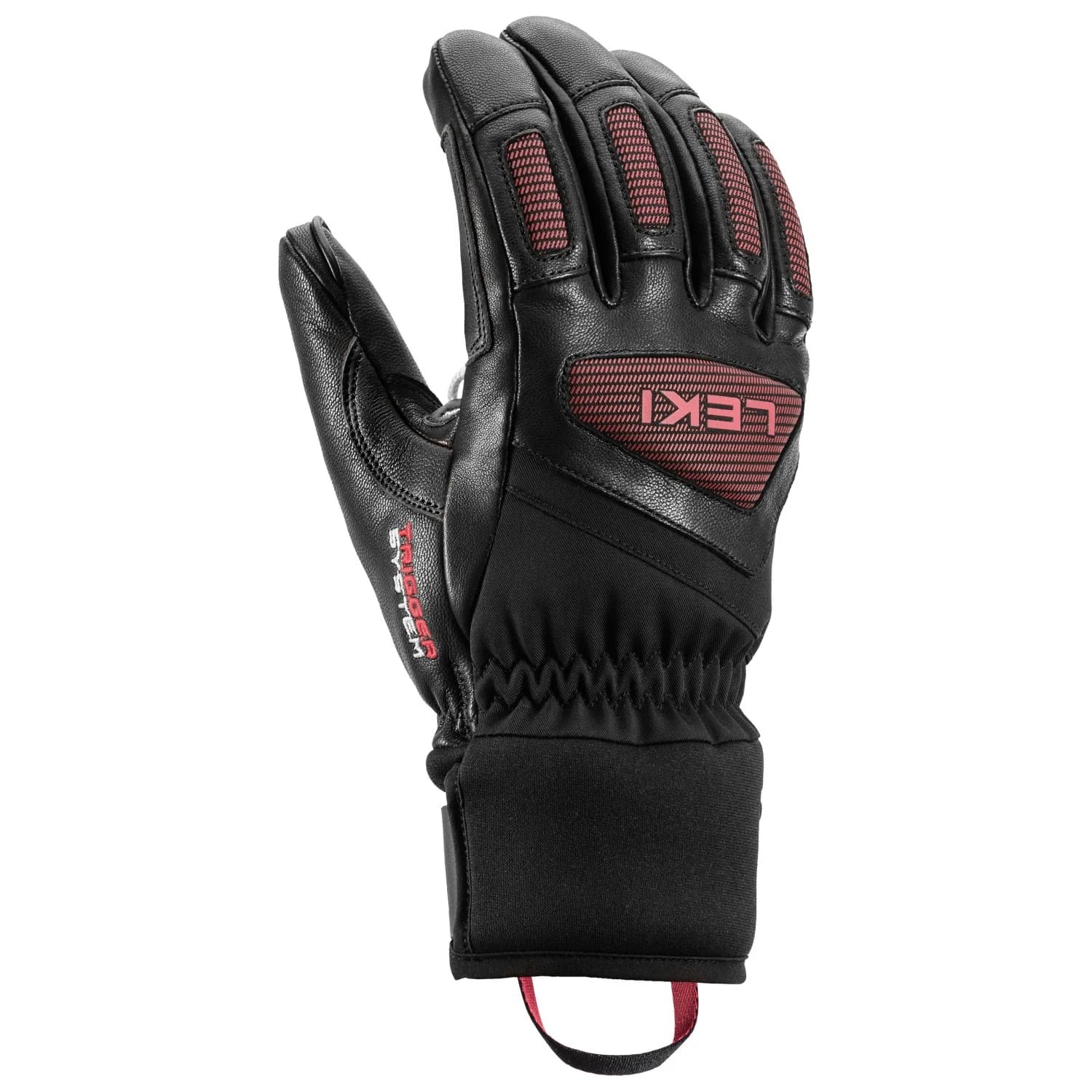 Дамски ръкавици Leki Women's Griffin Pro 3D Gloves - Black / Rosé