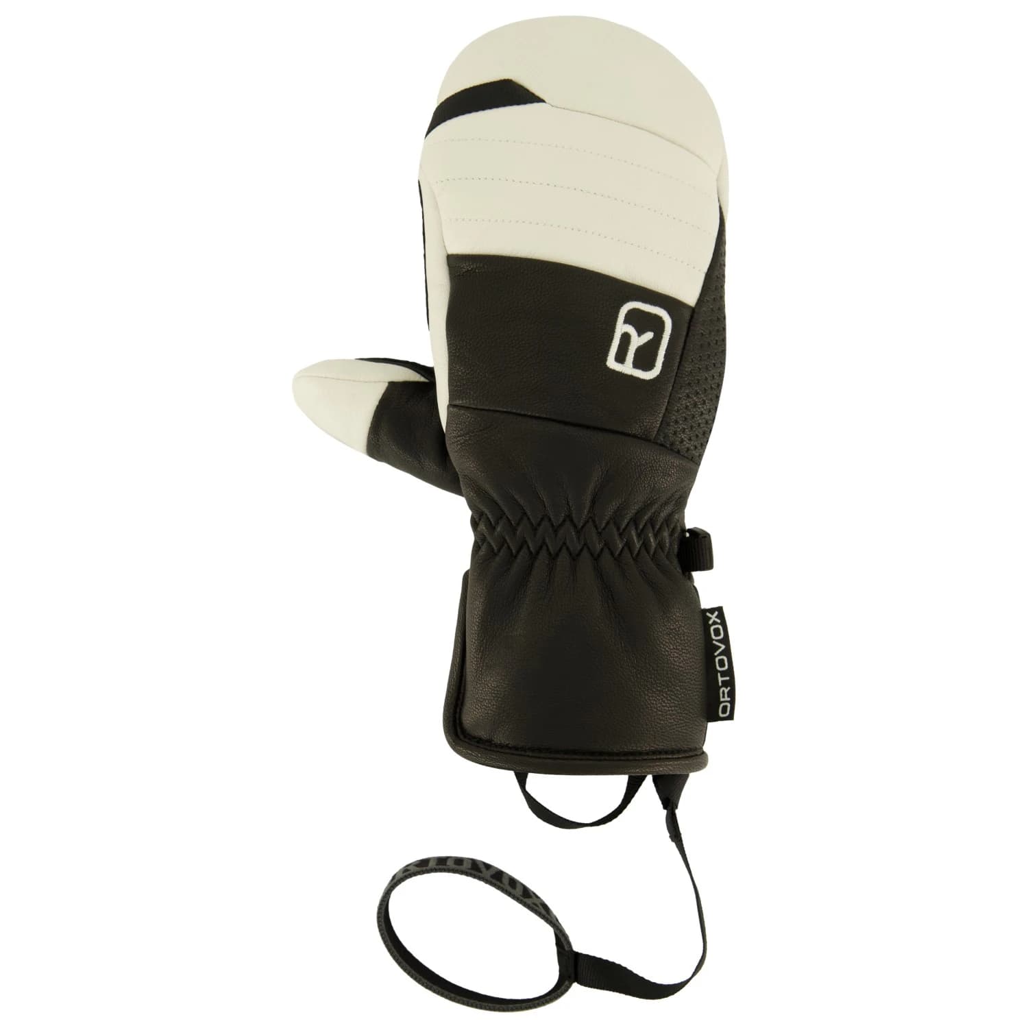 Дамски ръкавици Ortovox Women's Full Leather Mitten Gloves - Black Raven