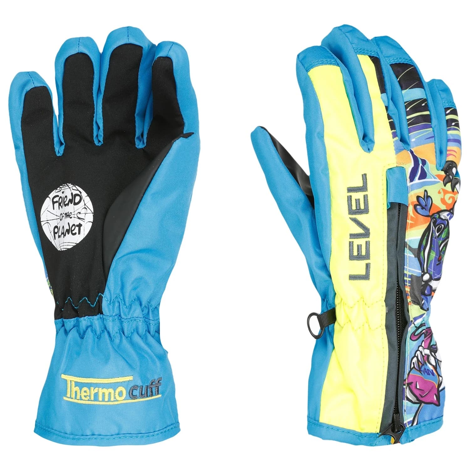 Детски ръкавици LEVEL Kid's Dudy Gloves - Light Blue