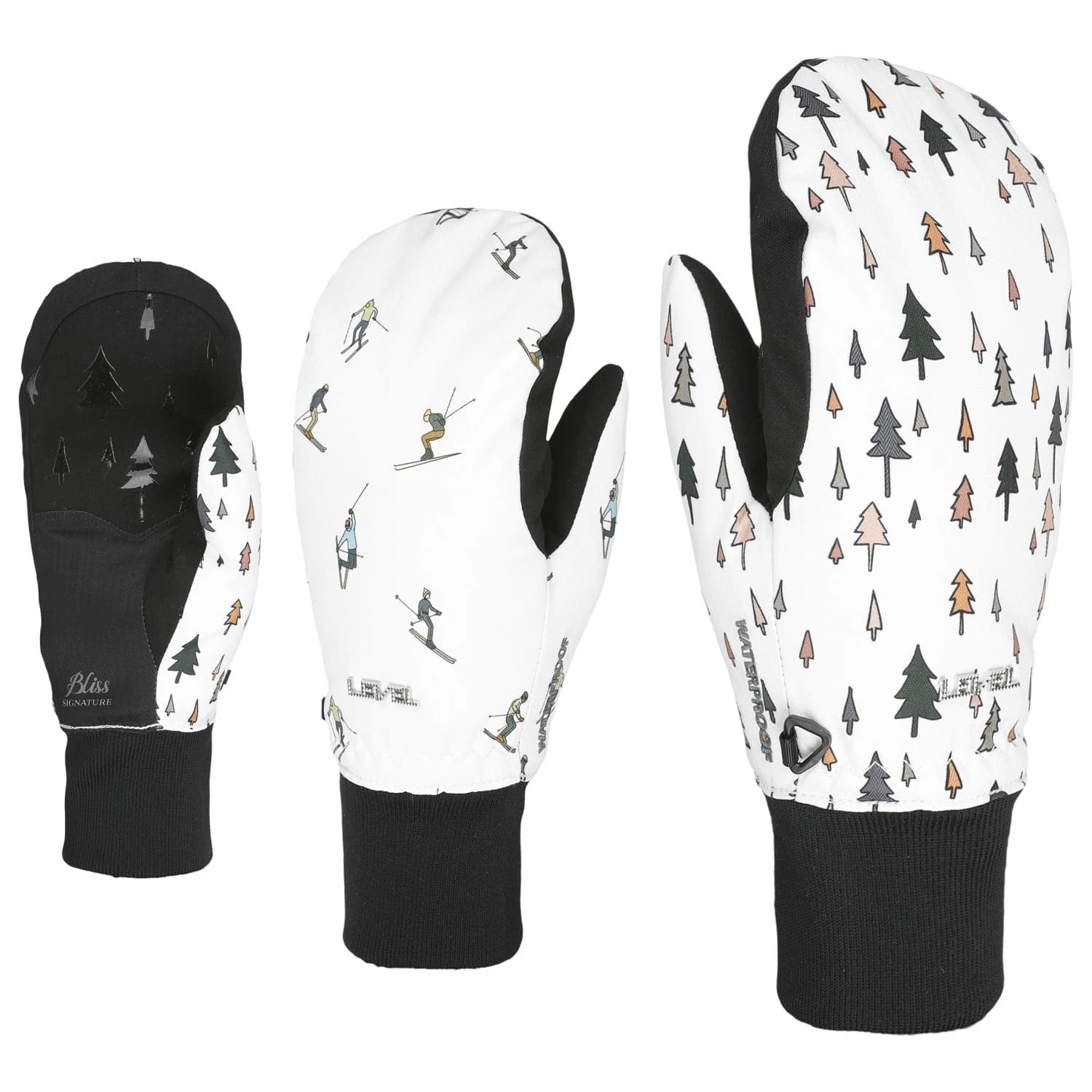 Дамски ръкавици Level Women's Coral Mitt Gloves - PK White