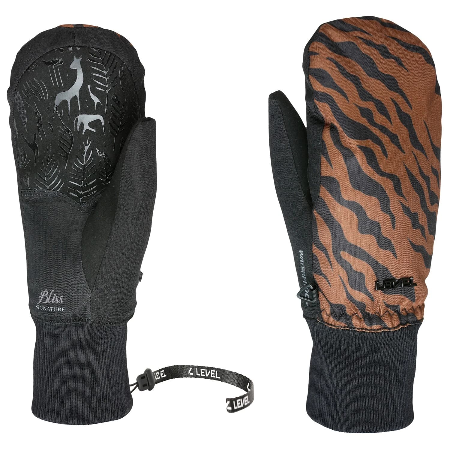 Ръкавици LEVEL Women's Coral Mitt Gloves - Black / Camo