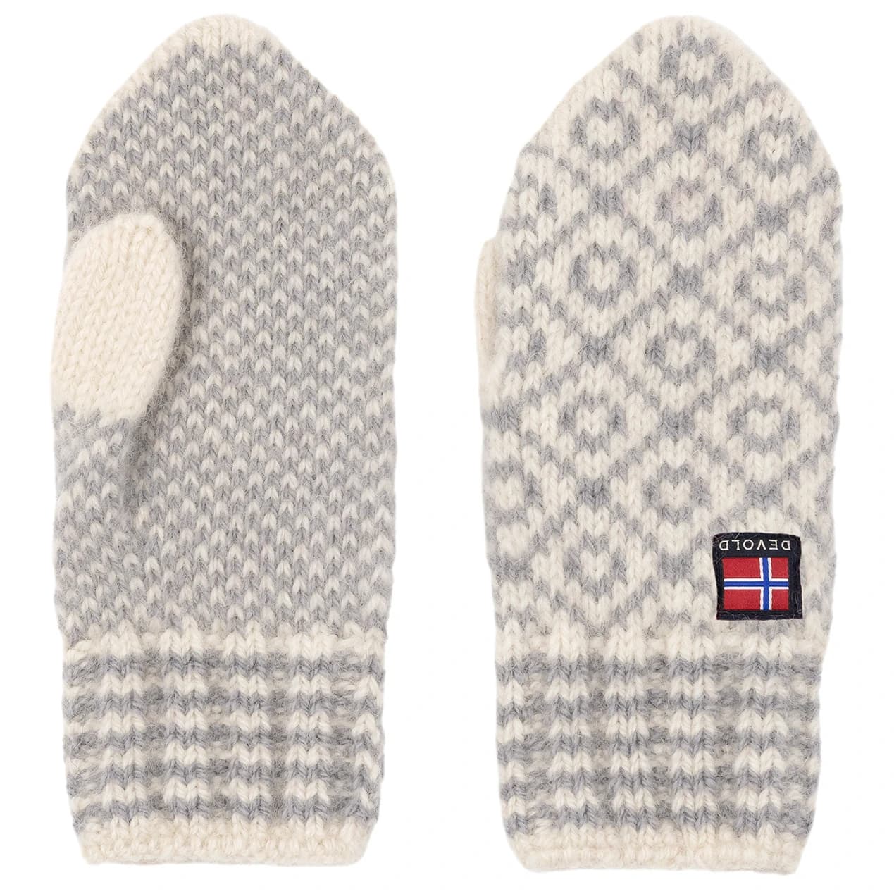 Ръкавици Devold Svalbard Wool Mitten Gloves - Off-White / Grey