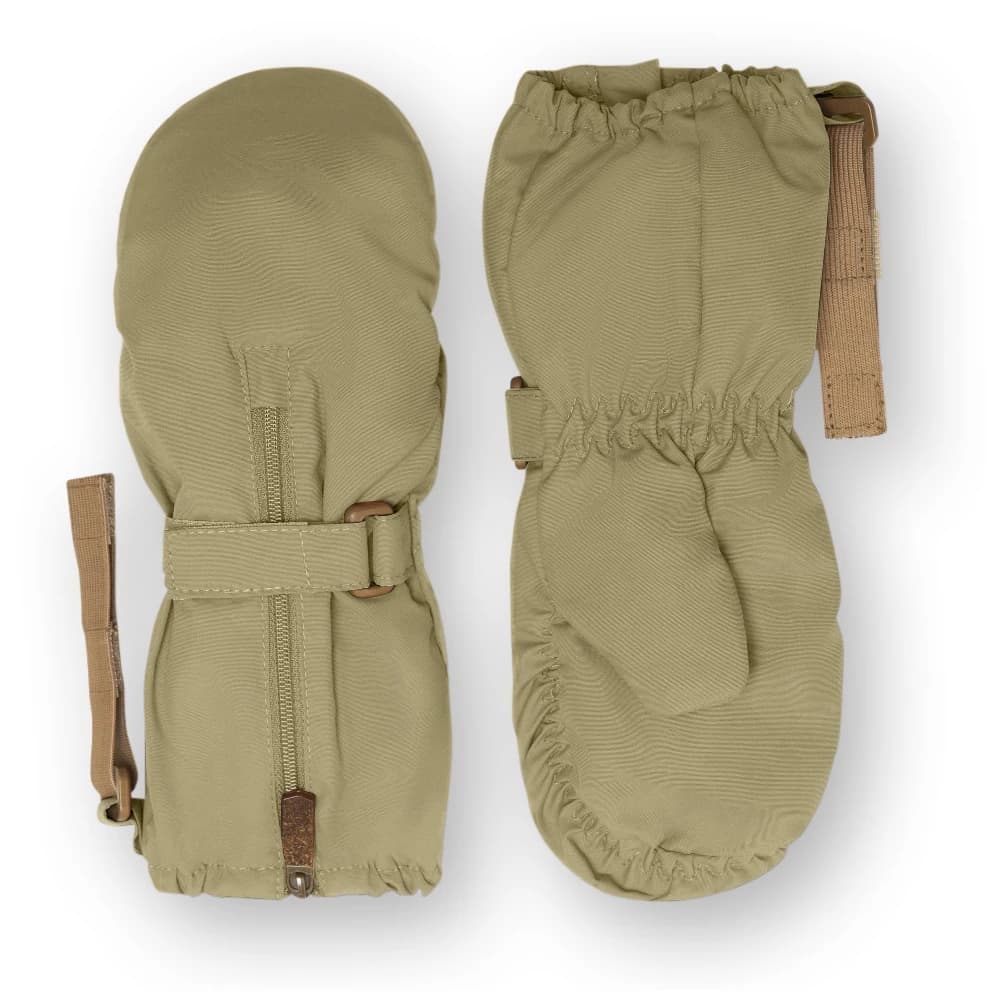 Детски ръкавици Mini a ture Kid's Matcesar Fleece Lined Mittens Gloves - Aloe Green