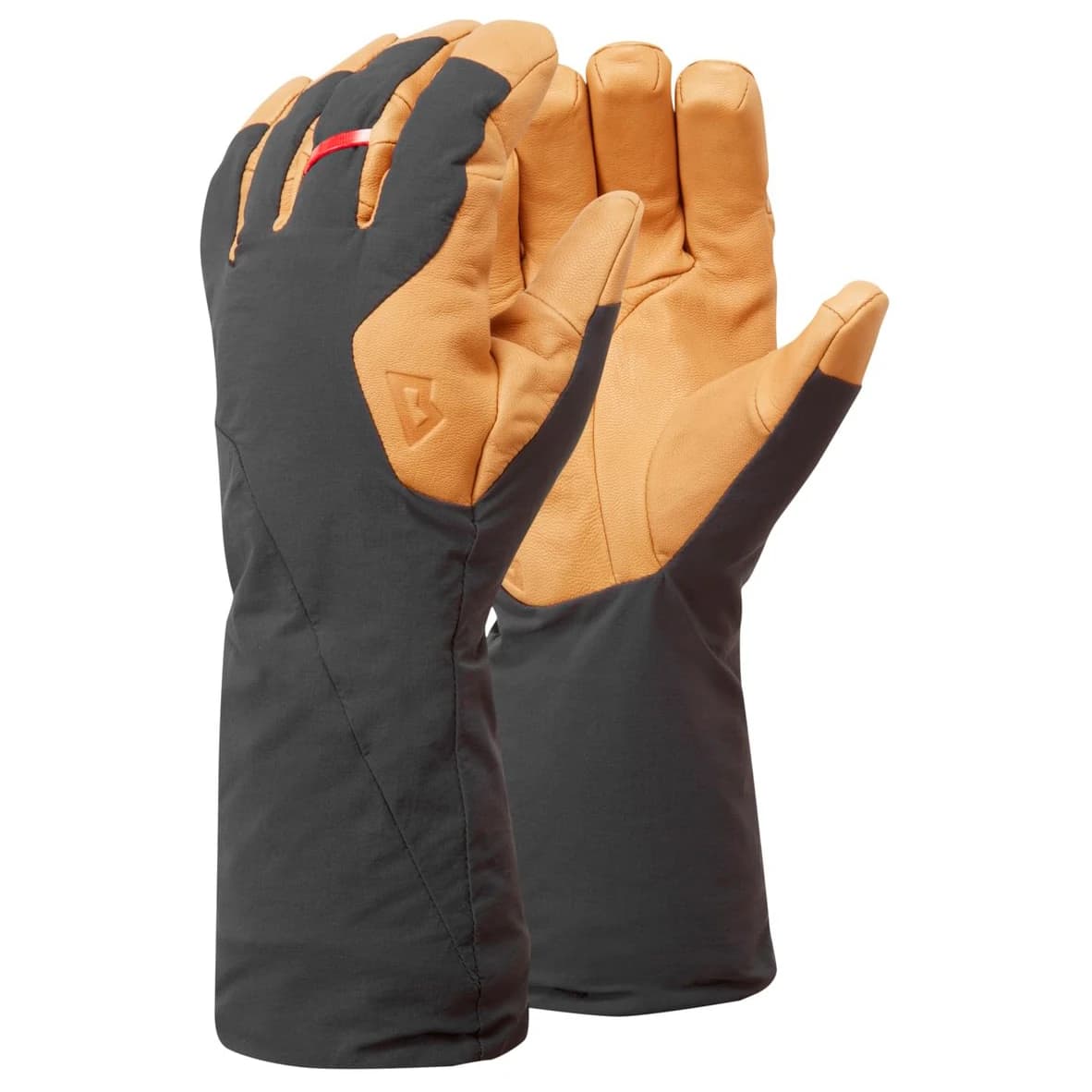 Ръкавици Mountain Equipment Serac Gauntlet Gloves - Black / Tan