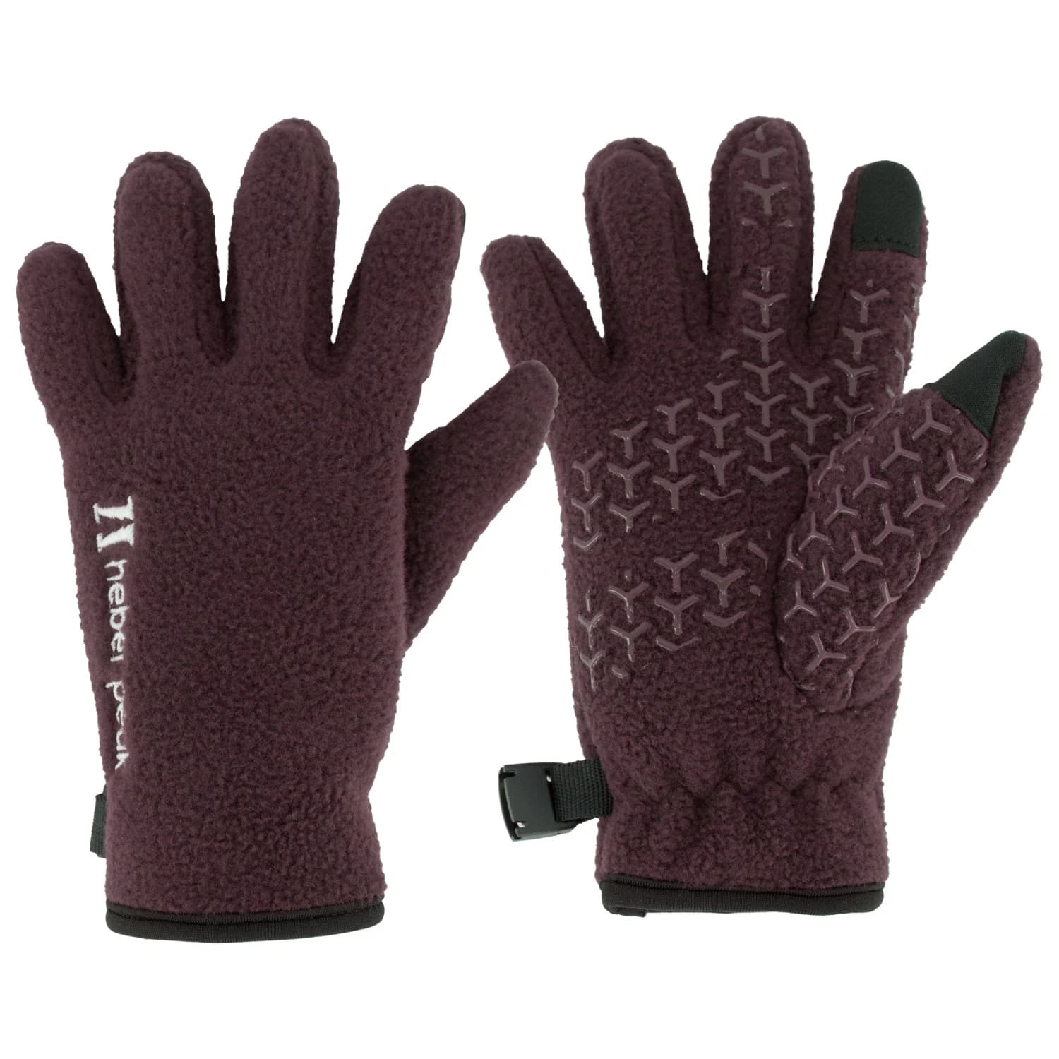 Детски ръкавици Heber Peak Kids CedarHe. Fleece Gloves - Dark Berry Brown