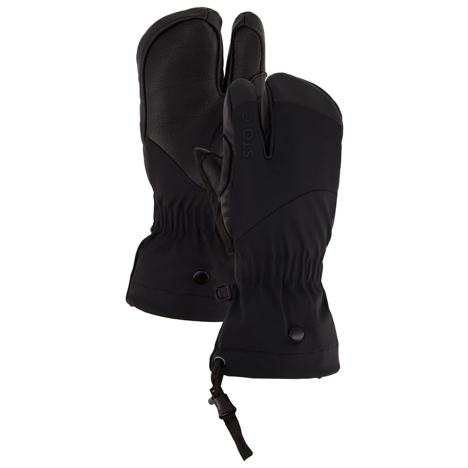 Детски ръкавици Stoic Kid's Wool NalluSt. II 3 Finger Gloves - Black