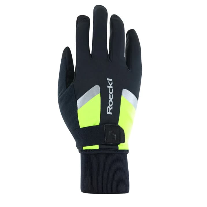 Ръкавици Roeckl Sports Ravensburg 3 Gloves - Black / Fluo Yellow