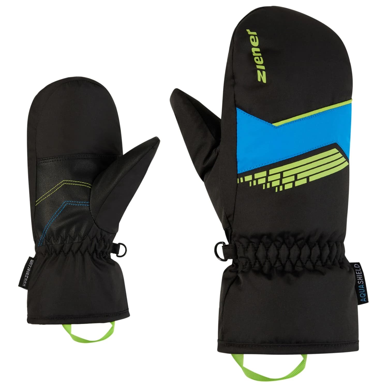 Детски ръкавици Ziener Kid's Lavivo-Z AS Gloves - Black